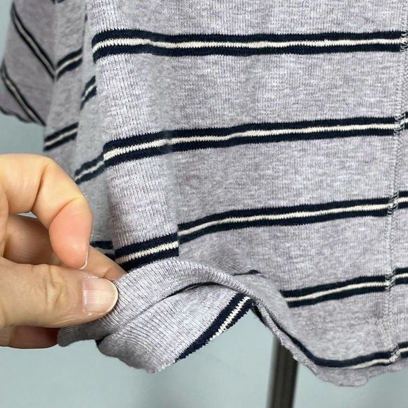 Free People Garden Stripe Purple Tunic Swing Tank Top Size Small - Picture 10 of 15